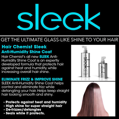 Hair Chemist Sleek Anti-Humidity 3-Piece Set: Shampoo, Conditioner & Shine Coat