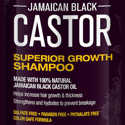 Hair Chemist Superior Growth Jamaican Black Castor Shampoo – Sulfate Free 33.8 oz