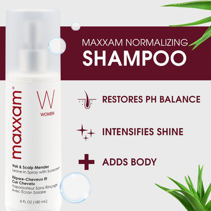 HAIR CLUB Maxxam pH Restoring Shampoo with Sunscreen – Color-Treated Hair