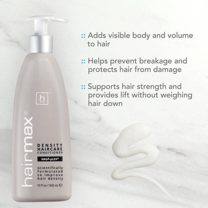 Hairmax Density Haircare Set: Shampoo, Conditioner & Booster for Thinning Hair