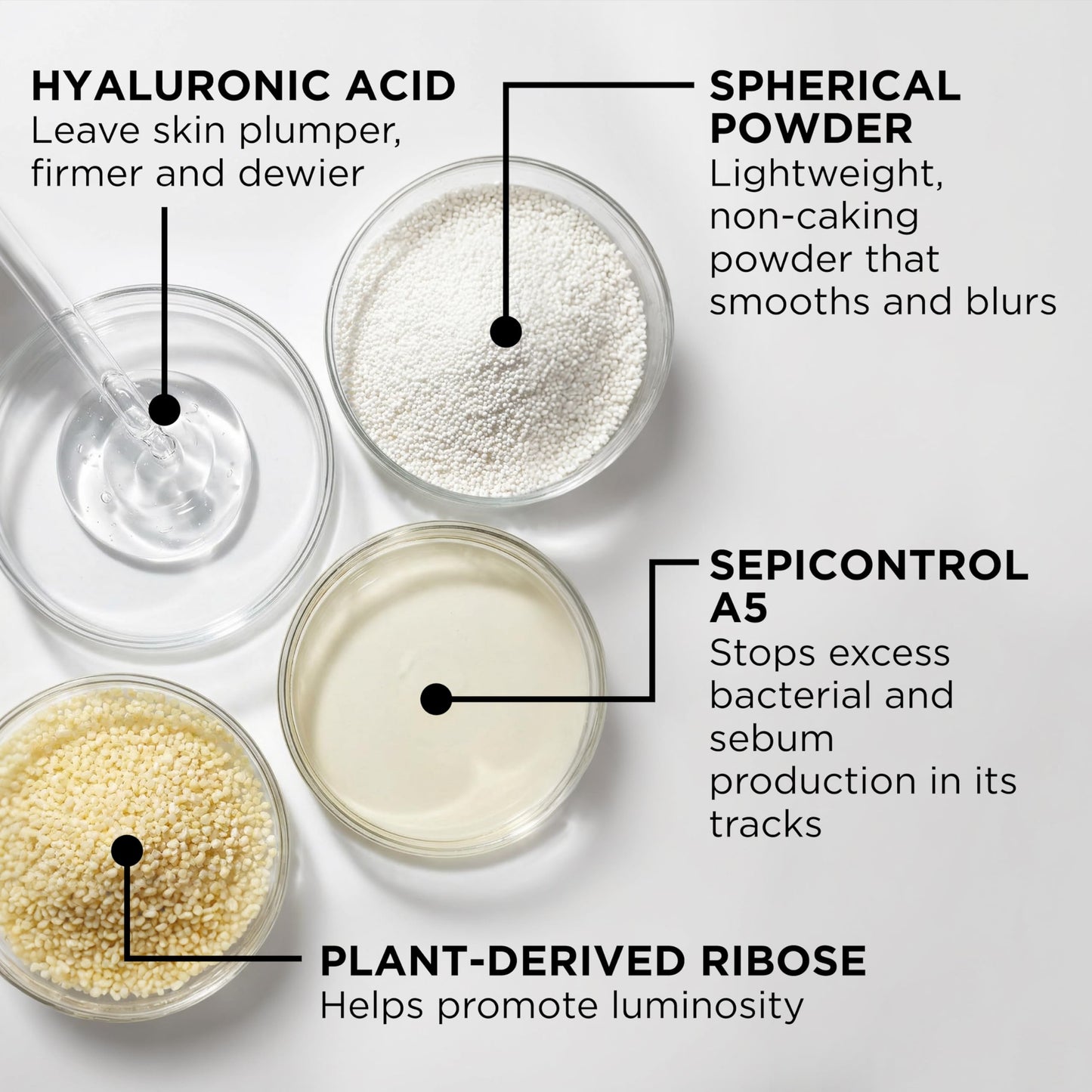 HALEYS Re-form Luminous Skin Foundation | Vegan, Cruelty-Free, Med–Full Coverage, Oil-Free, All-Day Wear
