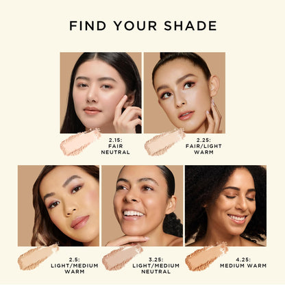 HALEYS Re-cover Pressed Powder Foundation — Medium-to-Full Coverage, Oil Control, Soft Matte Finish, Shade 4.25