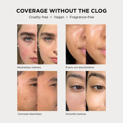HALEYS Re-form Luminous Skin Foundation – Vegan, Cruelty-Free, Buildable Coverage