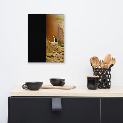 Half Black Half Gāolàng - Canvas Print