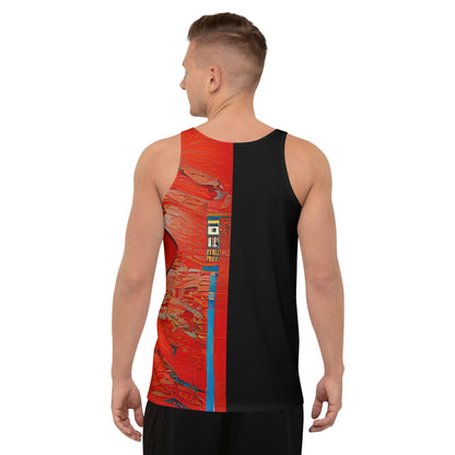 Half Black Half Hónghǎi - Mens Tank Top