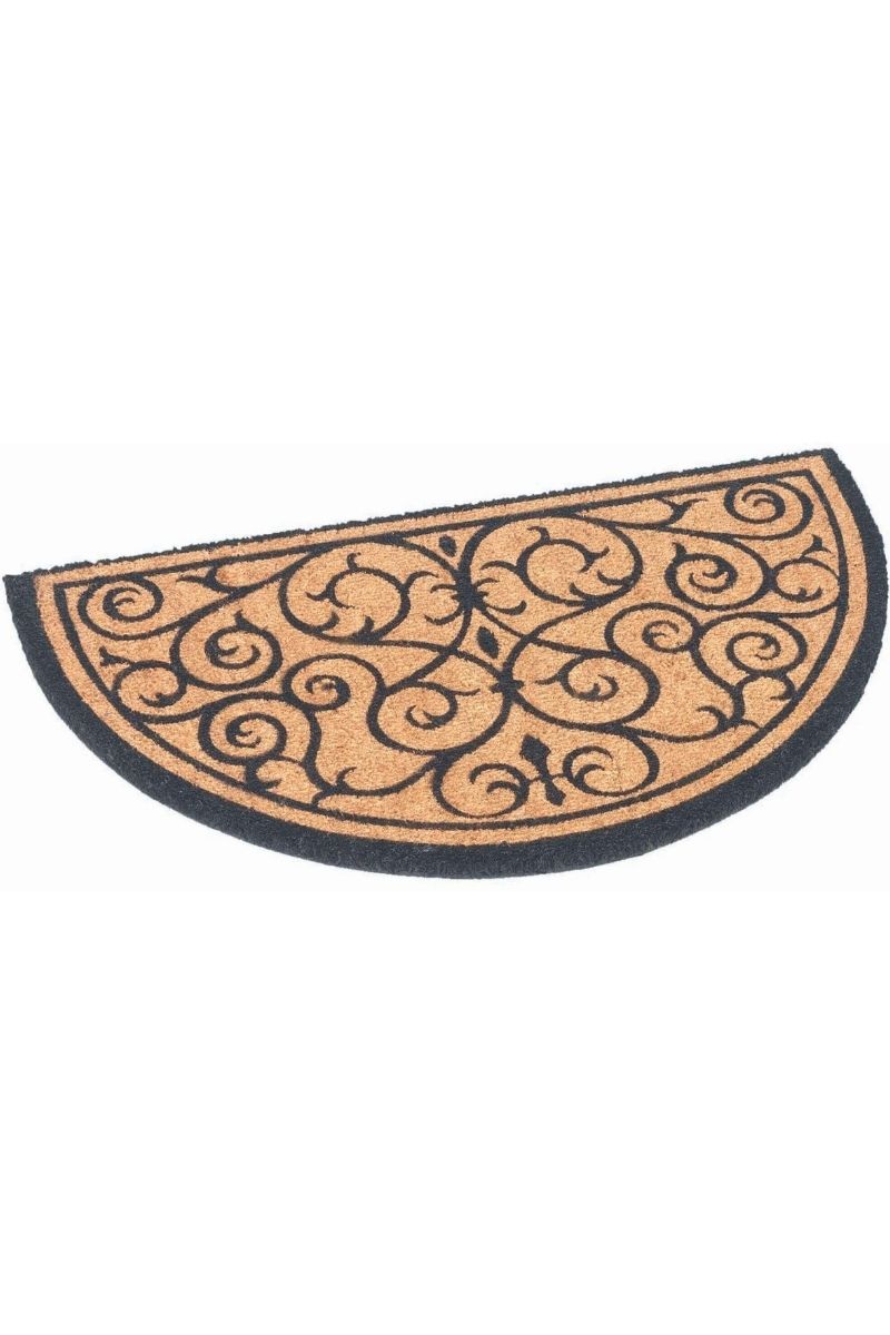 Coir Half Moon & Rectangle Mat 45x75 cm | 131
