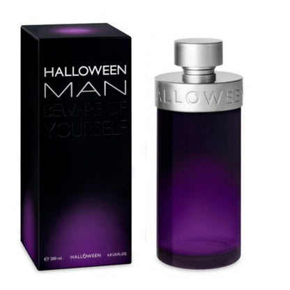 Halloween Man Eau de Toilette for Men – Long-Lasting Warm Spicy Coffee & Amber with Mandarin Orange, Violet Leaf, and Basil | 6.8 fl oz