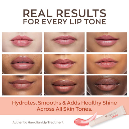 Hanalei Lip Treatment – Intensive Overnight Hydration with Kukui Oil, Peach Tint (15g) | Cruelty-Free