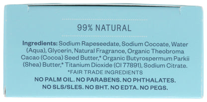 Hand in Hand Sweet Mint & Eucalyptus Sea Salt Bar Soap, 5 oz — Vegan, Palm Oil Free