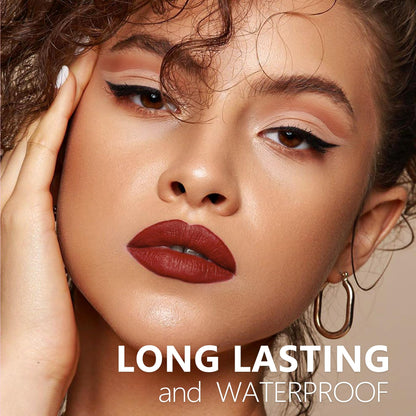 HANLADY Berry Pink Red Lipstick 3pc – Long-Lasting Matte, Vegan & Cruelty-Free Lip Color