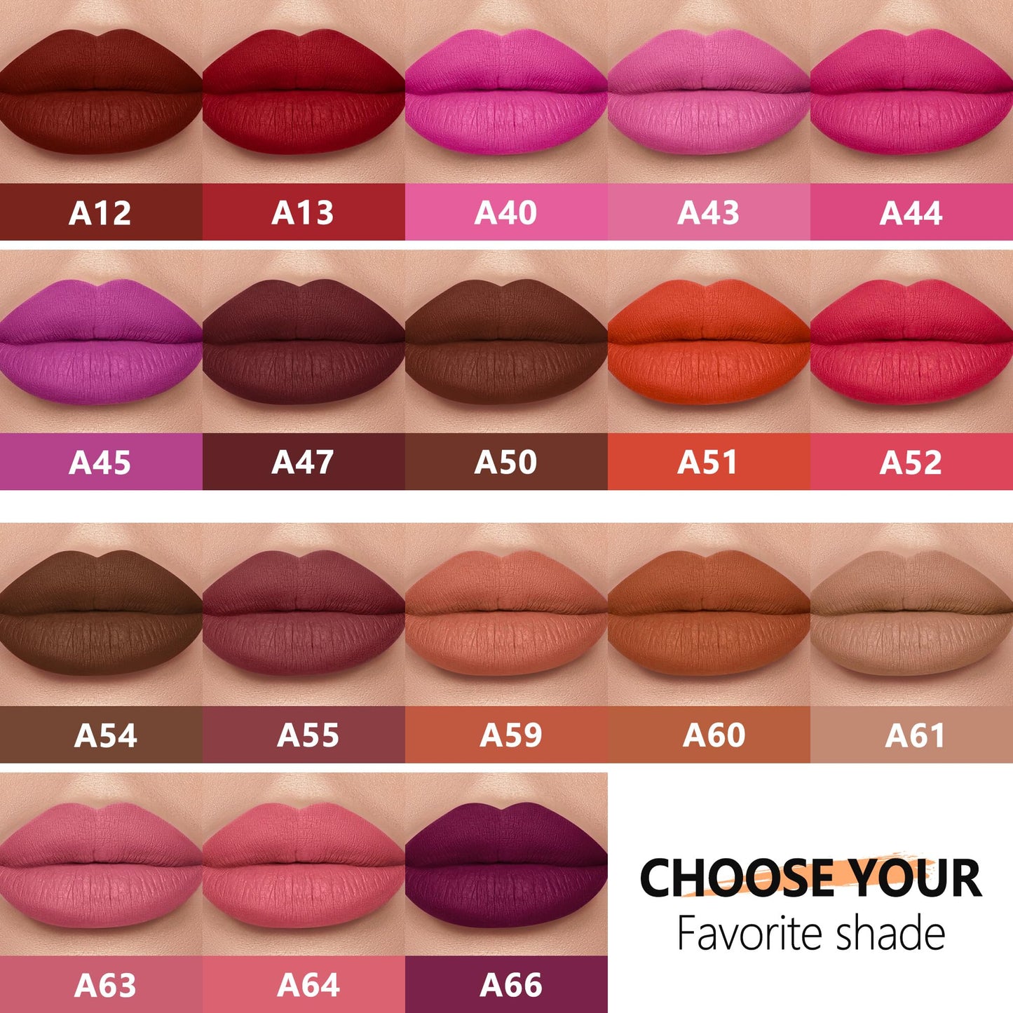 HANLADY Hot Pink Lipstick A40 Miss You – Long-Lasting, Smudgeproof, Vegan
