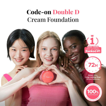 Hanskin DD Cream Foundation – Lightweight Korean BB Cream with Pore-Blur, Buildable Coverage | 1.18 fl oz (12C Fair)