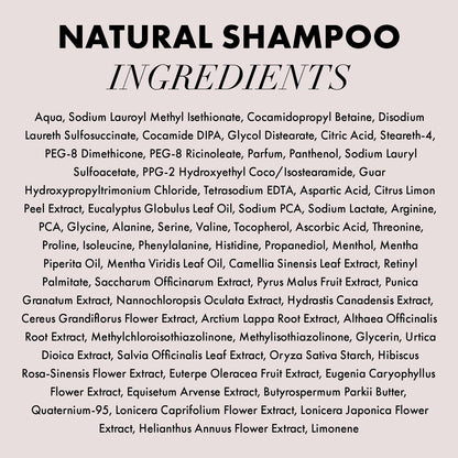 Hanz de Fuko Premium Natural Shampoo – Sulfate & Paraben Free, 8 oz, 16+ Plant Extracts