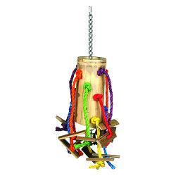 Happy Pet Bamboo Puzzle Toy Hanger