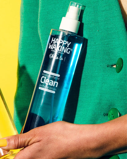 Happy Waxing Clean Purifying Lotion – Pre-Wax Skin Prep & Refresh | 250 ml Spray Bottle
