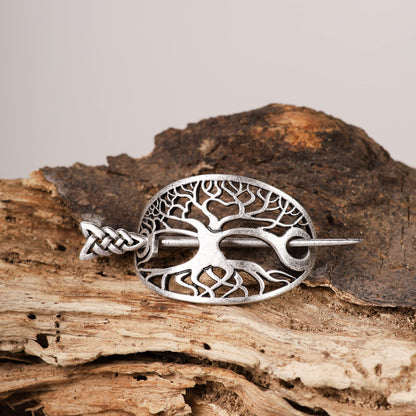 HAQUIL Celtic Hairpin Barrette – Vintage Long-Hair Accessory for Women