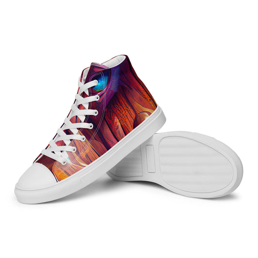 Hardwood - Mens High-Top Canvas Shoes