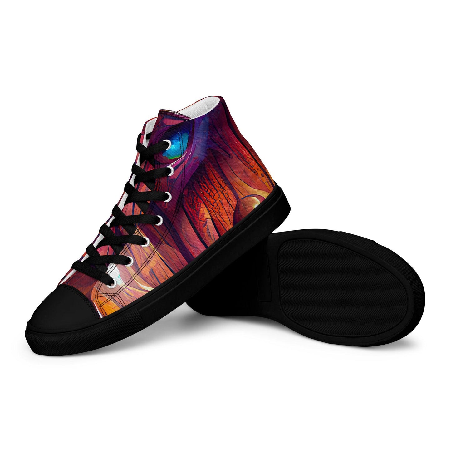 Hardwood - Mens High-Top Canvas Shoes