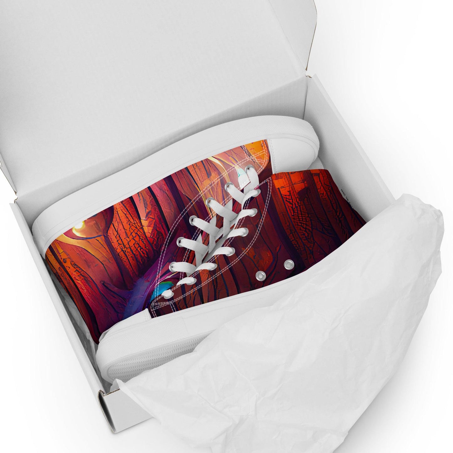Hardwood - Mens High-Top Canvas Shoes