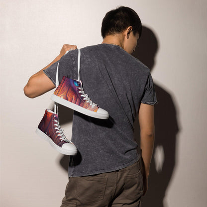 Hardwood - Mens High-Top Canvas Shoes