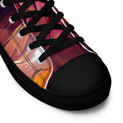 Hardwood - Womens High-Top Canvas Shoes
