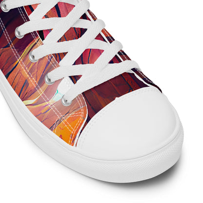 Hardwood - Womens High-Top Canvas Shoes