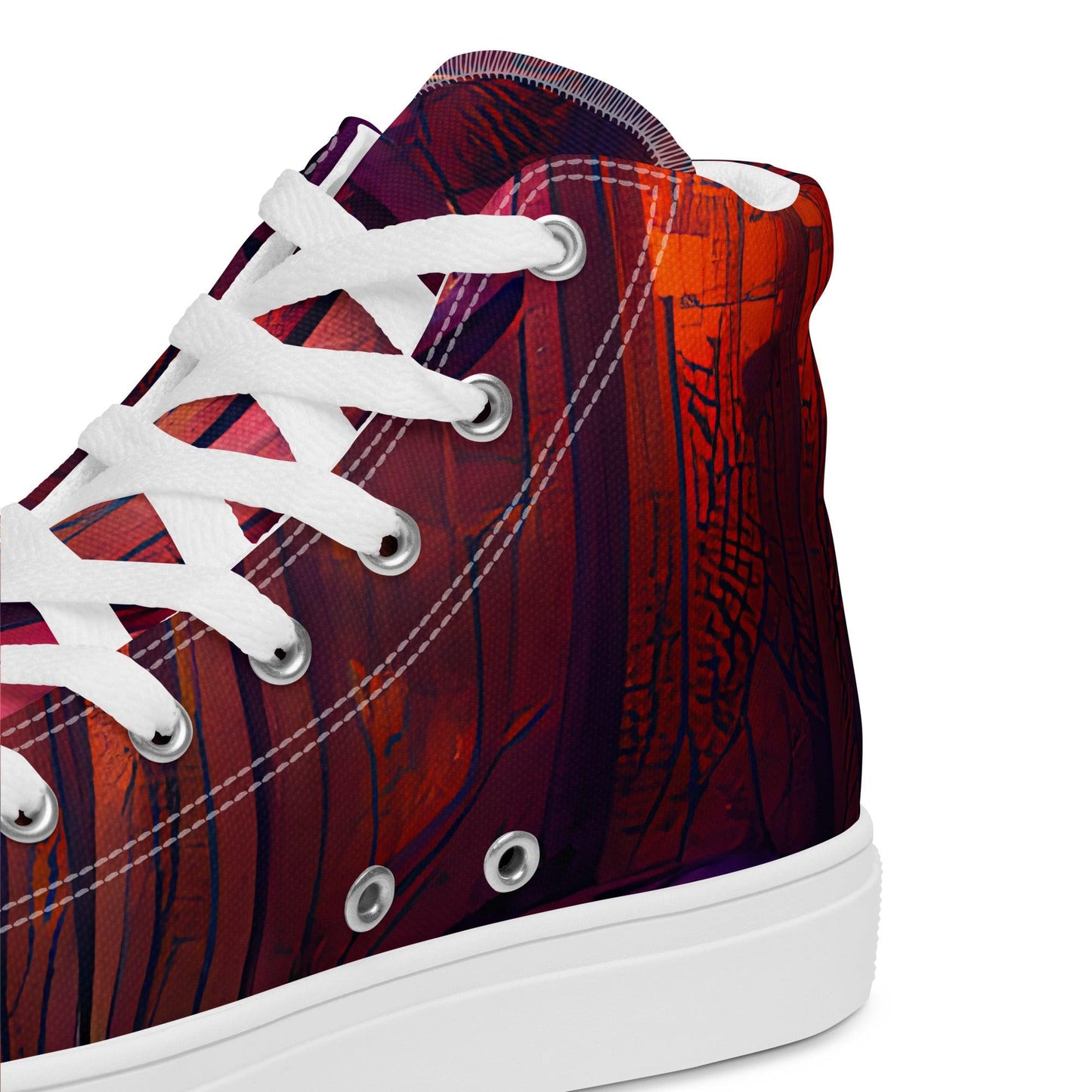 Hardwood - Womens High-Top Canvas Shoes