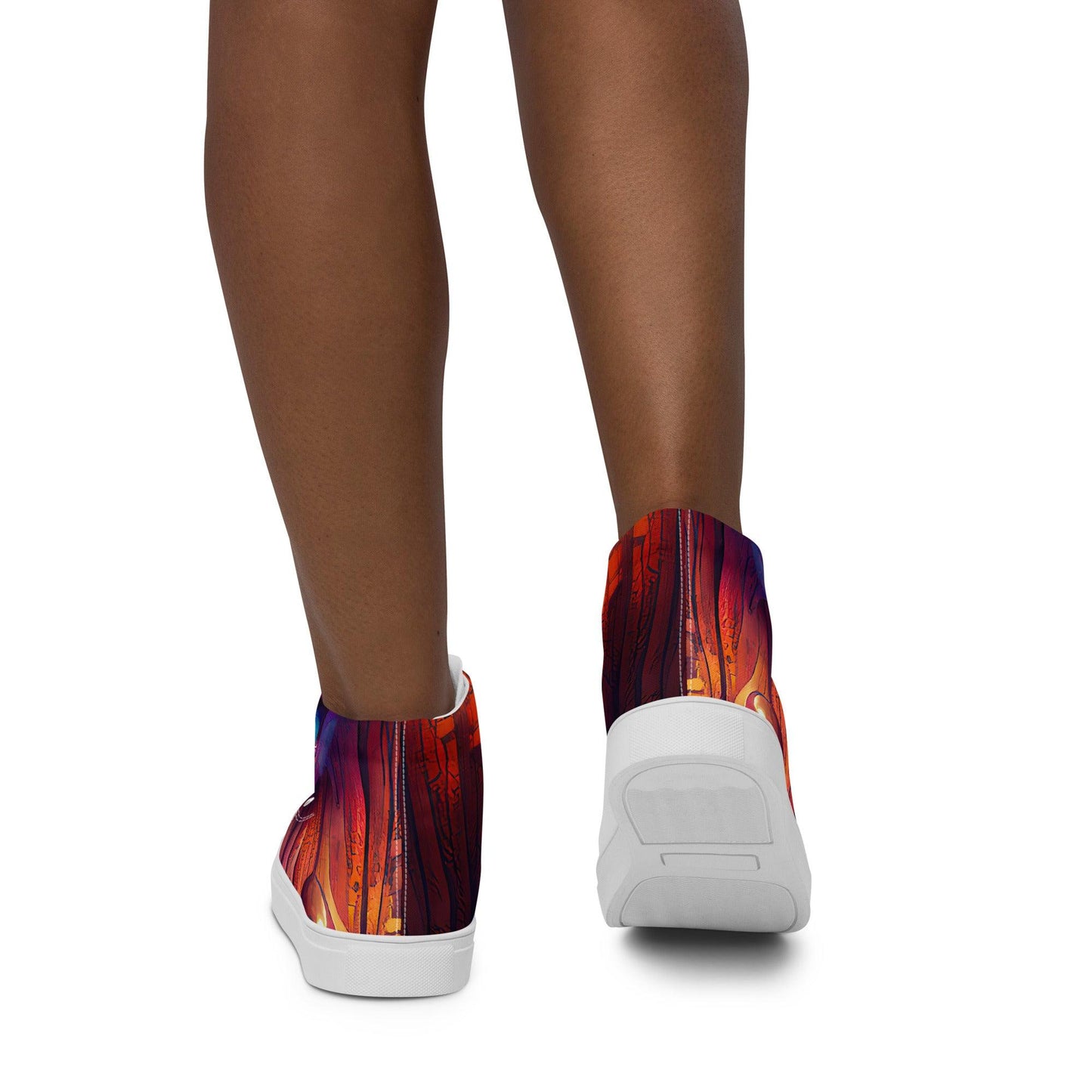 Hardwood - Womens High-Top Canvas Shoes