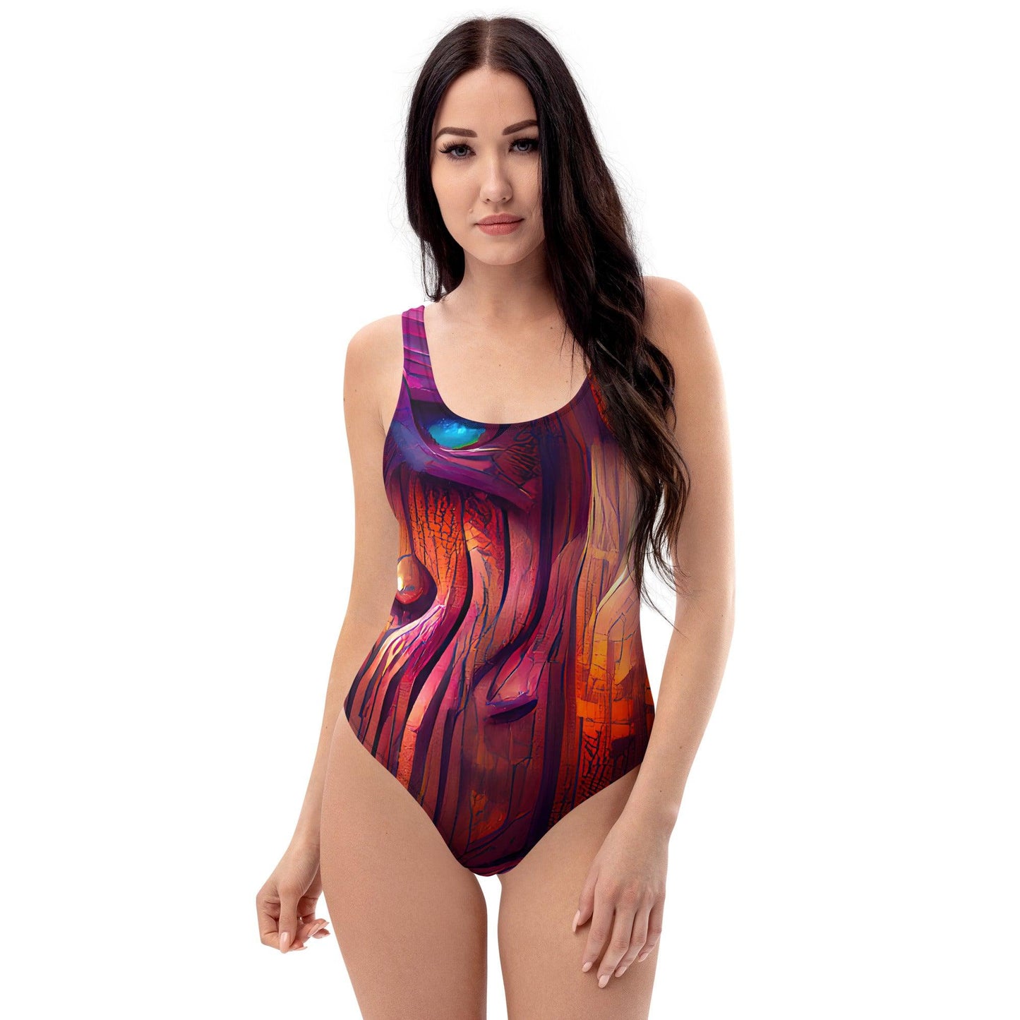 Hardwood - Womens One-Piece Swimsuit