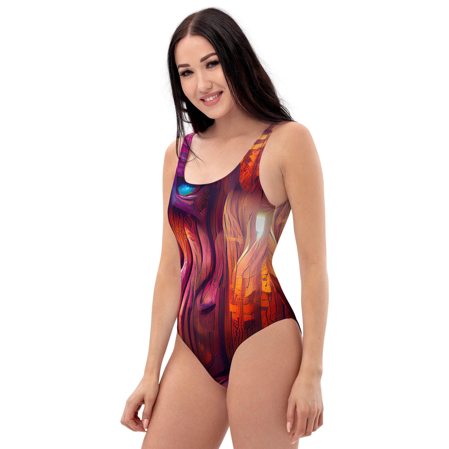 Hardwood - Womens One-Piece Swimsuit