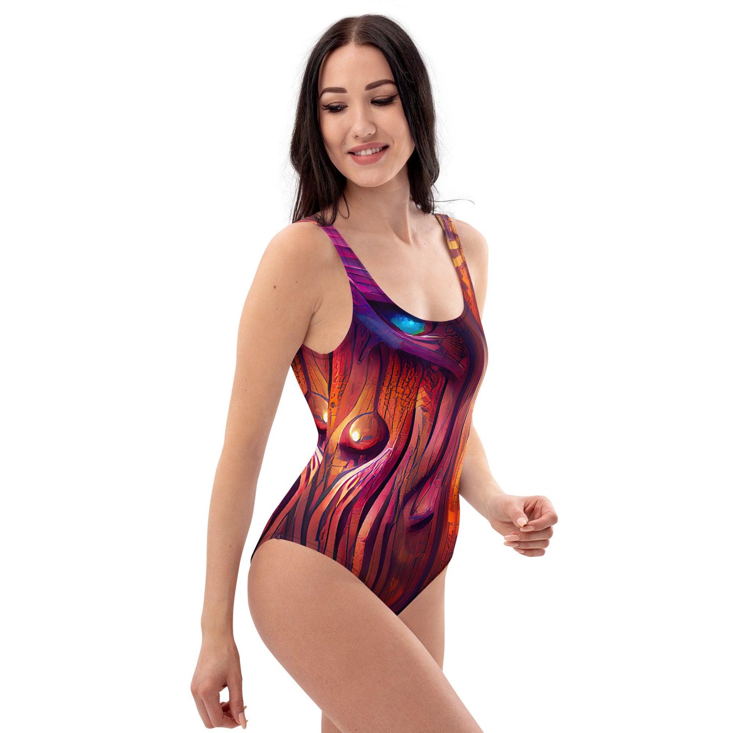 Hardwood - Womens One-Piece Swimsuit
