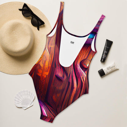 Hardwood - Womens One-Piece Swimsuit