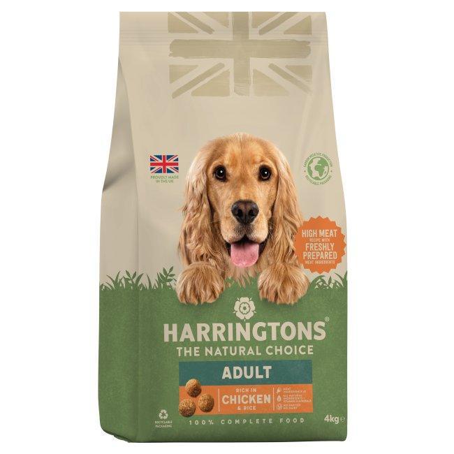 Harringtons Dog Chicken & Rice 3x4kg