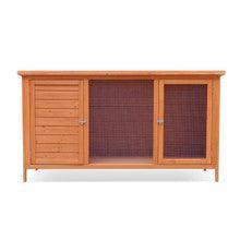 Harrisons Ulverston Single Hutch on legs natural 130x50x70cm