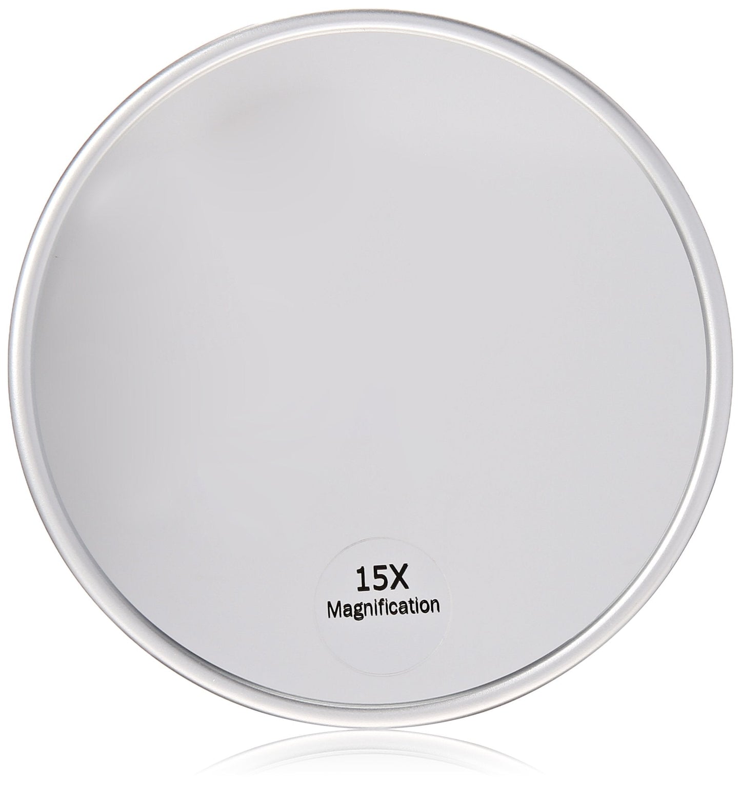 Harry D Koenig & Co 15x Magnification Mirror with Suction Cup – Round 5 Inch