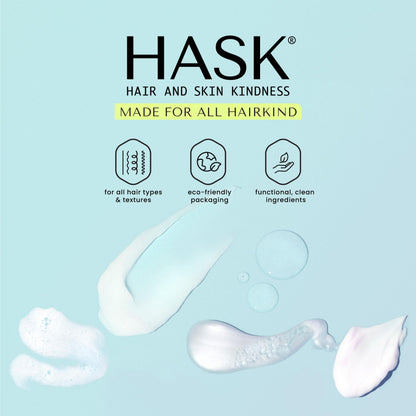 HASK Curl Care Shampoo + Conditioner Set — Coconut & Argan Oil, 12oz Each | Sulfate-Free, Color Safe, Vegan