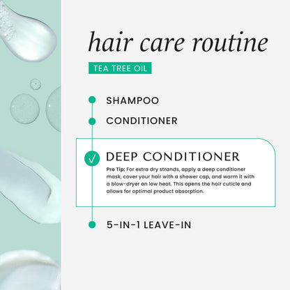 HASK Dry Shampoo Duo (4.3 oz x2) & Argan Oil Deep Conditioner Packette – Tea Tree, Color Safe