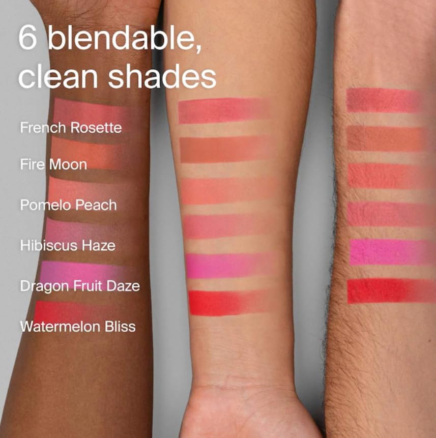 HAUS LABS Color Fuse Blush Dragon Fruit Daze + ENTEL Blueberry Sheet Masque