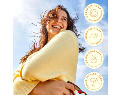 Hawaiian Tropic Silk Hydration SPF 30 Sunscreen Lotion – 6 oz | Broad Spectrum Moisturizing Sun Care