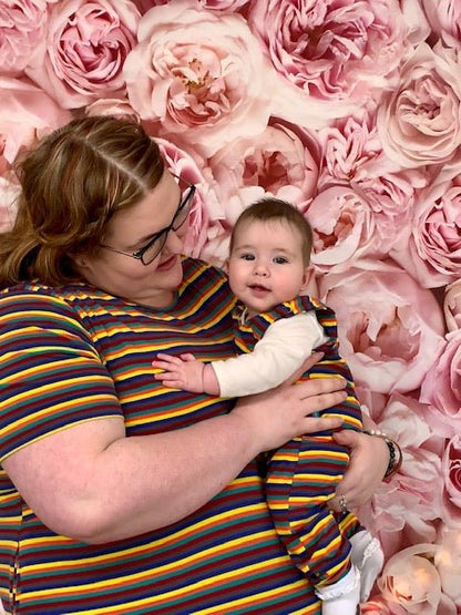 Hazel Stripe Breastfeeding Top