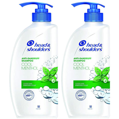 Head & Shoulders Cool Menthol Anti-Dandruff Shampoo – 2 Pack, 22 oz Pumps