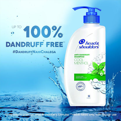 Head & Shoulders Cool Menthol Anti-Dandruff Shampoo – 2 Pack, 22 oz Pumps