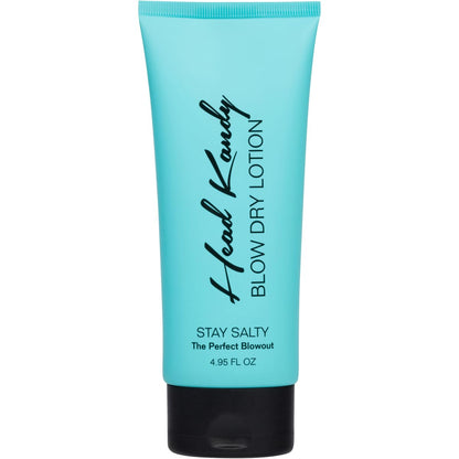 Head Kandy Stay Salty Blow Dry Lotion – Volumizing, Anti-Frizz & Humidity Defense | 4.95oz
