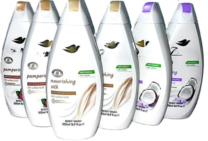HealthAZ Body Wash 6-Pack (500ml each) – Mix with Available Kinds