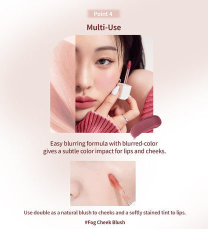 Heart Percent Dote On Mood Blurry Fog Tint #03 Peony Pink – Velvet Matte Lip Stains with Personal Color Analysis