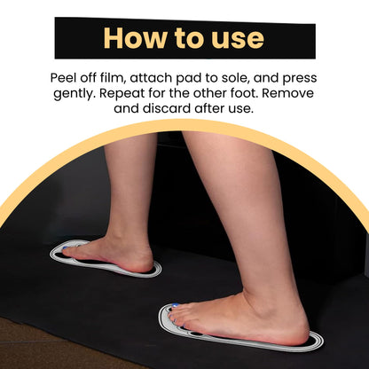 HeeStar 60 Pairs Disposable Black Tanning Feet Pads – Soles Protection for Spray Tans