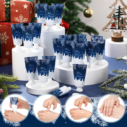 Heigble Christmas Snowflakes Hand Cream Gift Set – 50 x 1oz / 30ml Travel Size