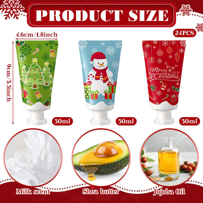 Heigble 24-Pack Christmas Lotion Gift Set – Travel-Size Hydrating Body Lotions