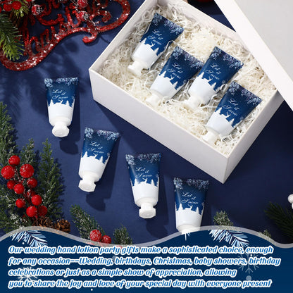 Heigble Christmas Snowflakes Hand Cream Gift Set – 50 x 1oz / 30ml Travel Size