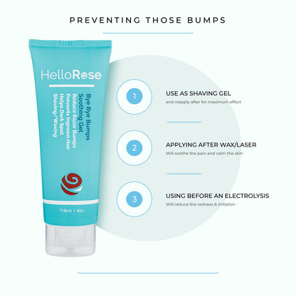 Hello Rose Smoothing Solution: Bikini Line Care & Ingrown Hair Treatment